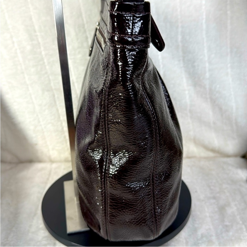 Coach Ashley Liquid Glass Patent
Leather Shoulder Bag - Picture 9 of 17